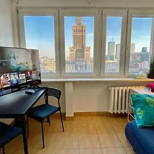Super Palace 2x Metro Fast Wifi 500 Mbs Netflix Appletv Smarttv Panorama Miasta Warszawa